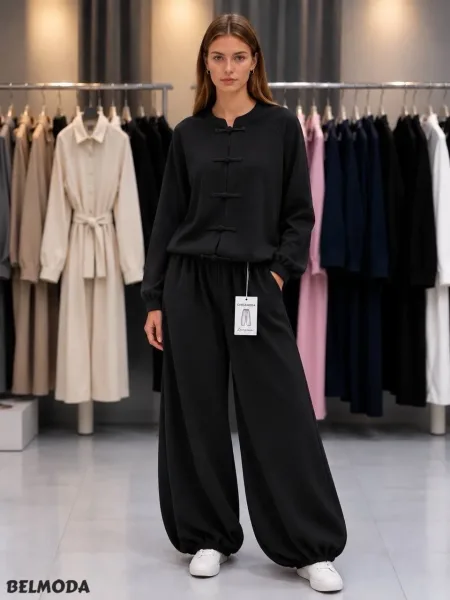 Заказывайте эти классные костюмчики-двойки и наслаждайтесь дизайнерским и комфортным комплектом Бомбер с креплением в яп — фото 6