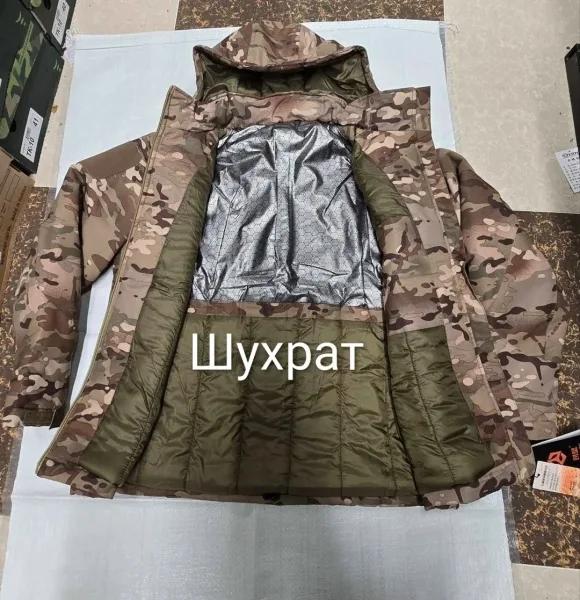 Мультикам-куртка из материала олыва — фото 4