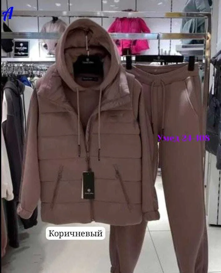 Костюм тройка на флисе — фото 2