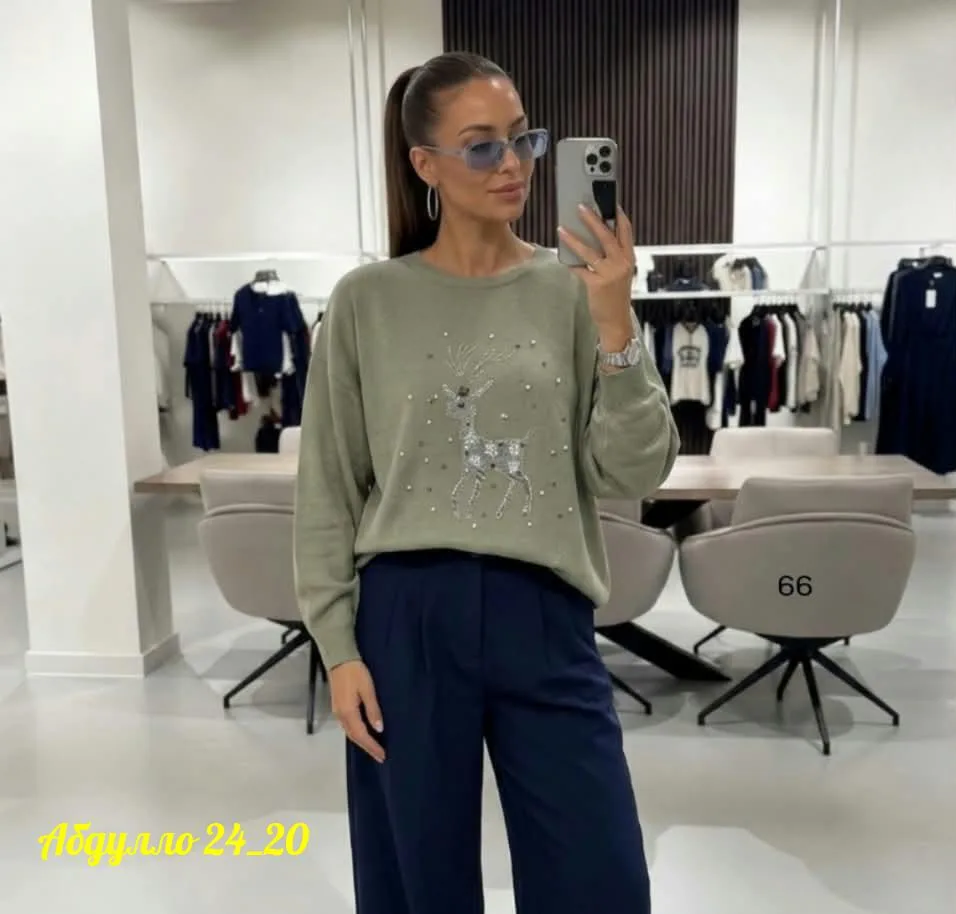 Свитер Oversize из турецкой вязки Турецкая Вязка — фото 2