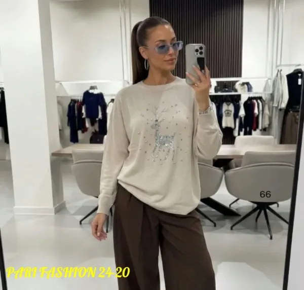 Свитер Oversize из турецкой вязки Турецкая Вязка — фото 1