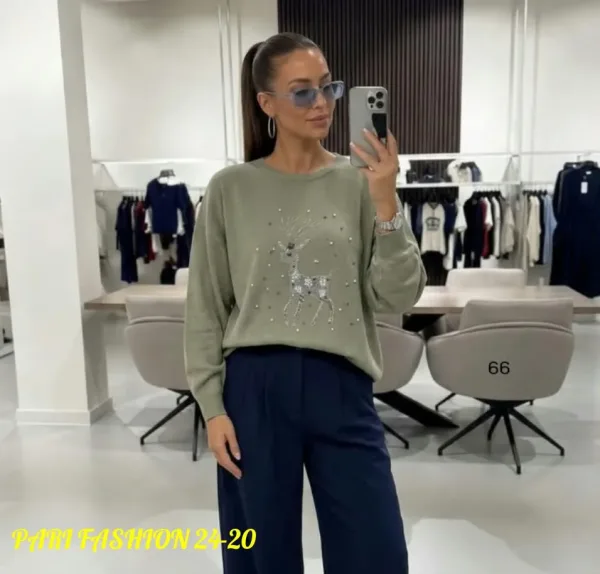Свитер Oversize из турецкой вязки Турецкая Вязка — фото 2
