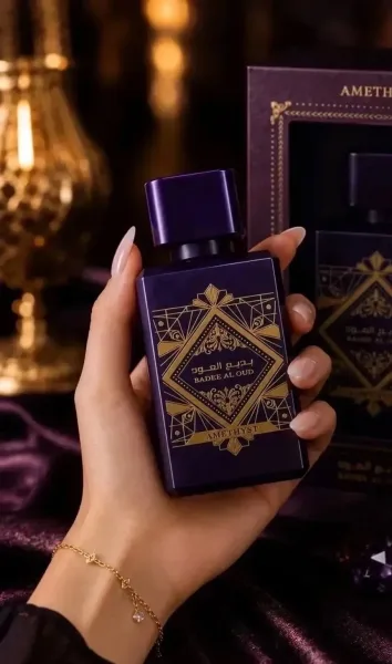 Парфюм унисекс Badee Al Oud Amethyst насыщенный, глубокий и выразительный аромат с восточным характером и заметным шлейф — фото 1