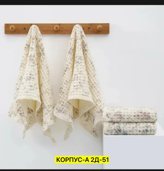 Вафельное полотенце из 100 хлопка — фото 5