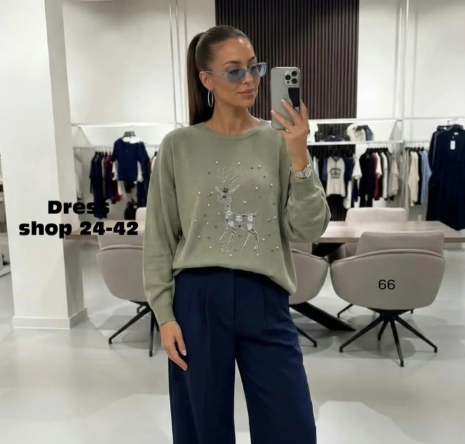 Свитер Oversize из турецкой вязки Турецкая Вязка — фото 2