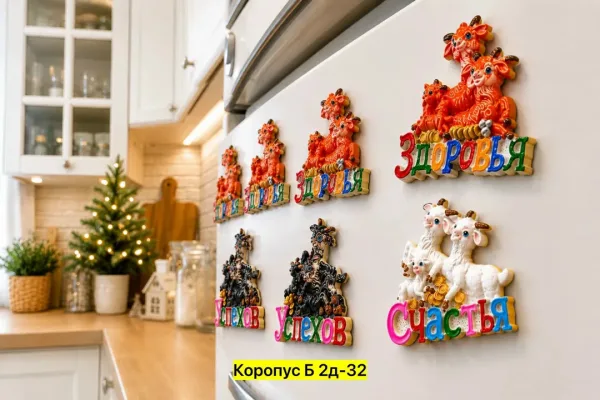Магнит декоративный, керамика полистоун — фото 9