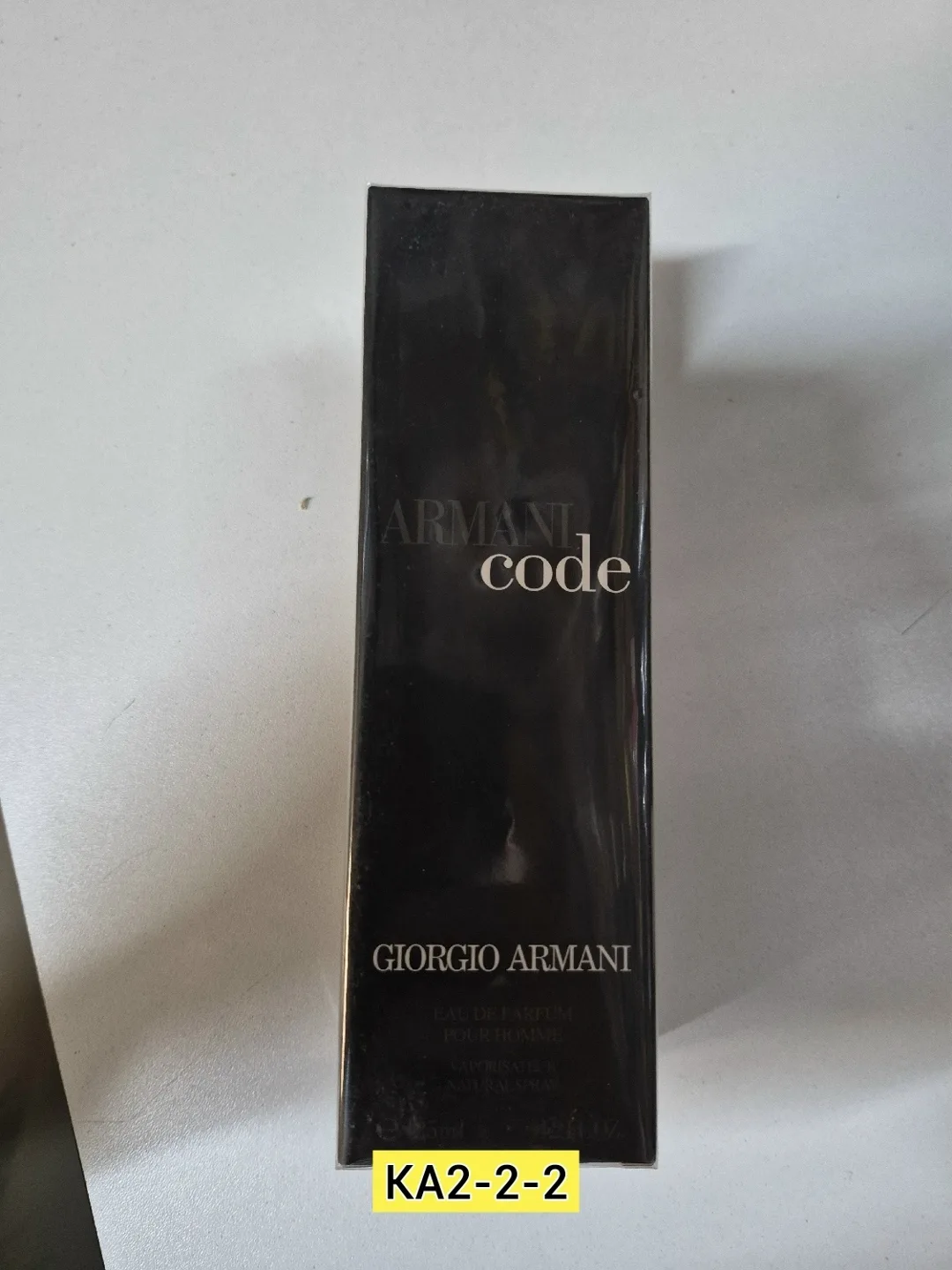Парфюм Мужская парфюмерная вода Giorgio Armani Code Eau de Parfum в объеме — фото 2