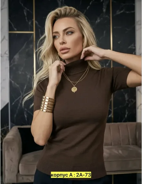 Однотонная кофта из натурального хлопка — фото 13