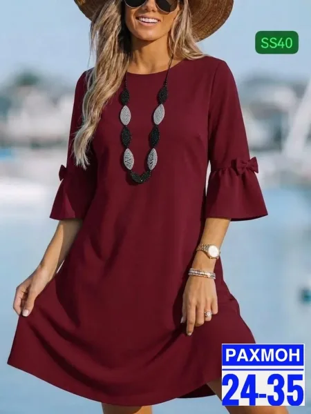 Супер Распража Шикарные платье Ткань трикотаж 48 50 52 — фото 1