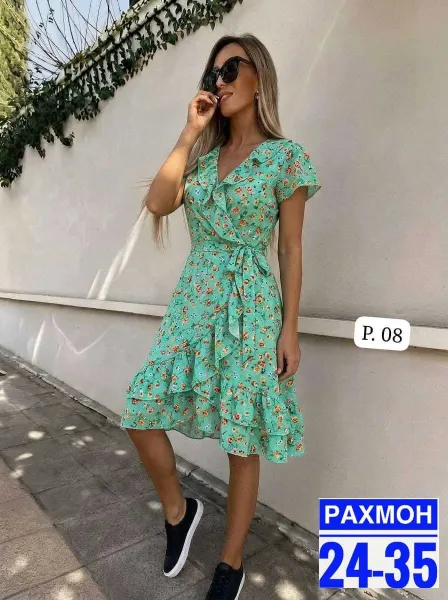 Платье из ткани Прада — фото 4