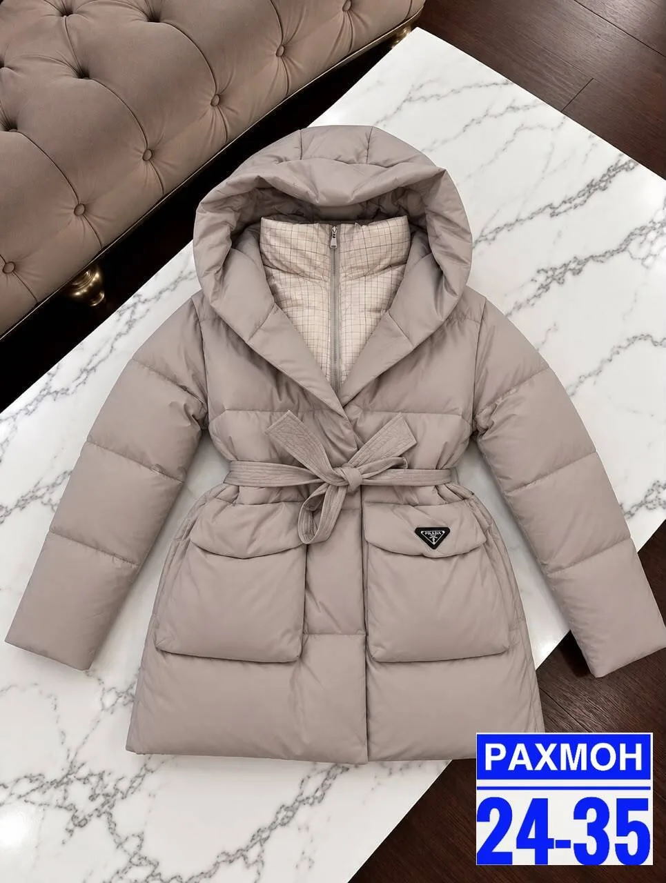 Зимняя куртка из холлофайбера — фото 2