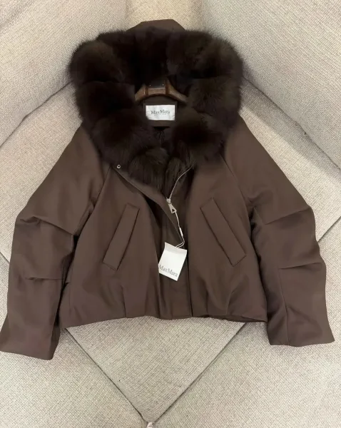 Парка из натурального меха песца — фото 3