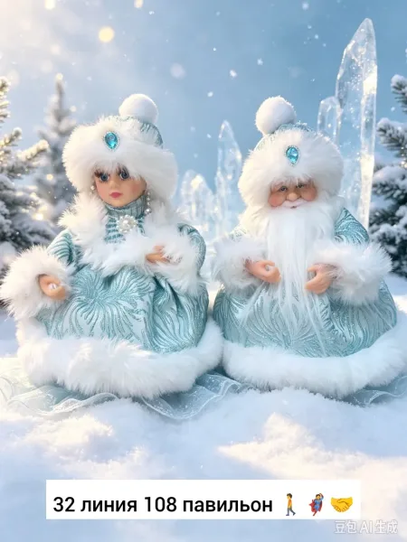 Рюкзак Новогоднее украшение, ткань — фото 9