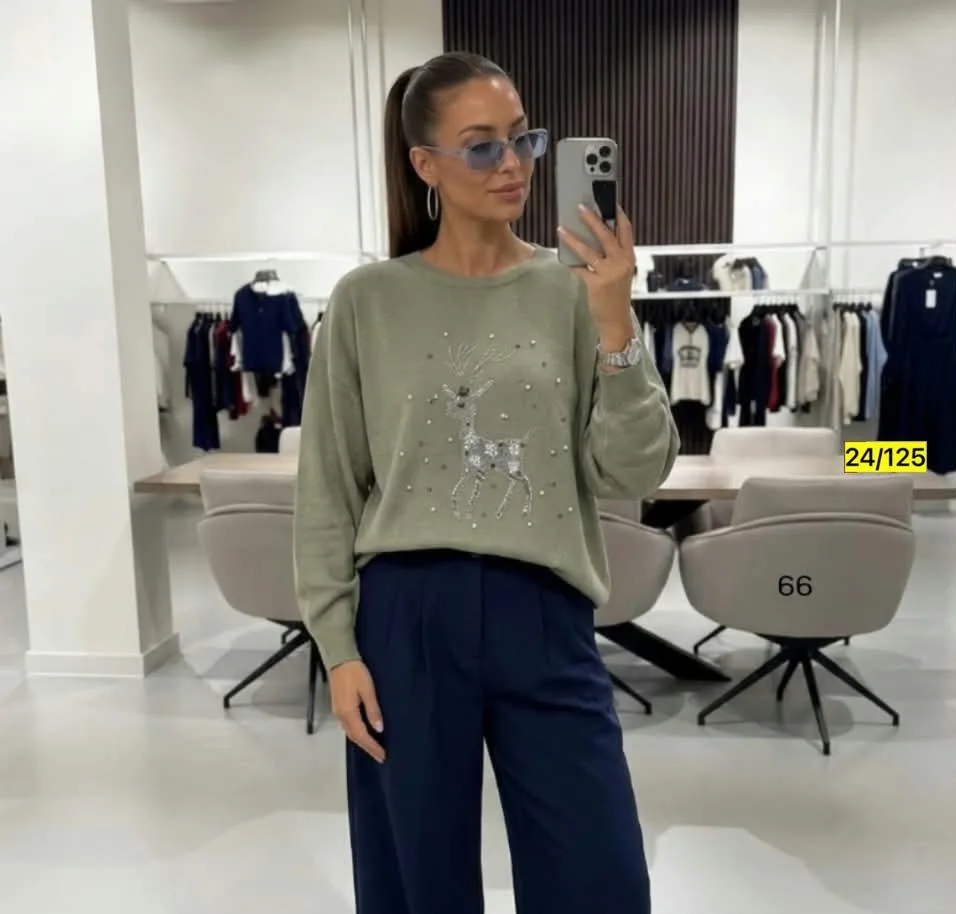 Свитер Oversize из турецкой вязки Турецкая Вязка — фото 2
