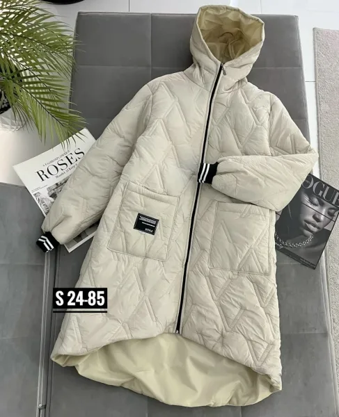 Демисезонная куртка синтепон + подкладка — фото 5