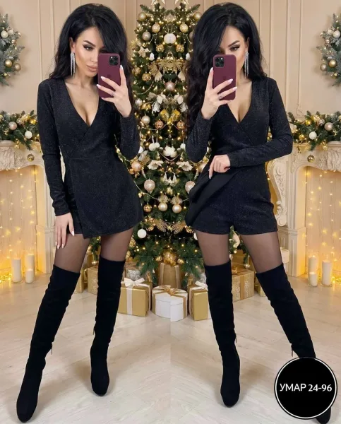 Комбинезон люрексовый — фото 3