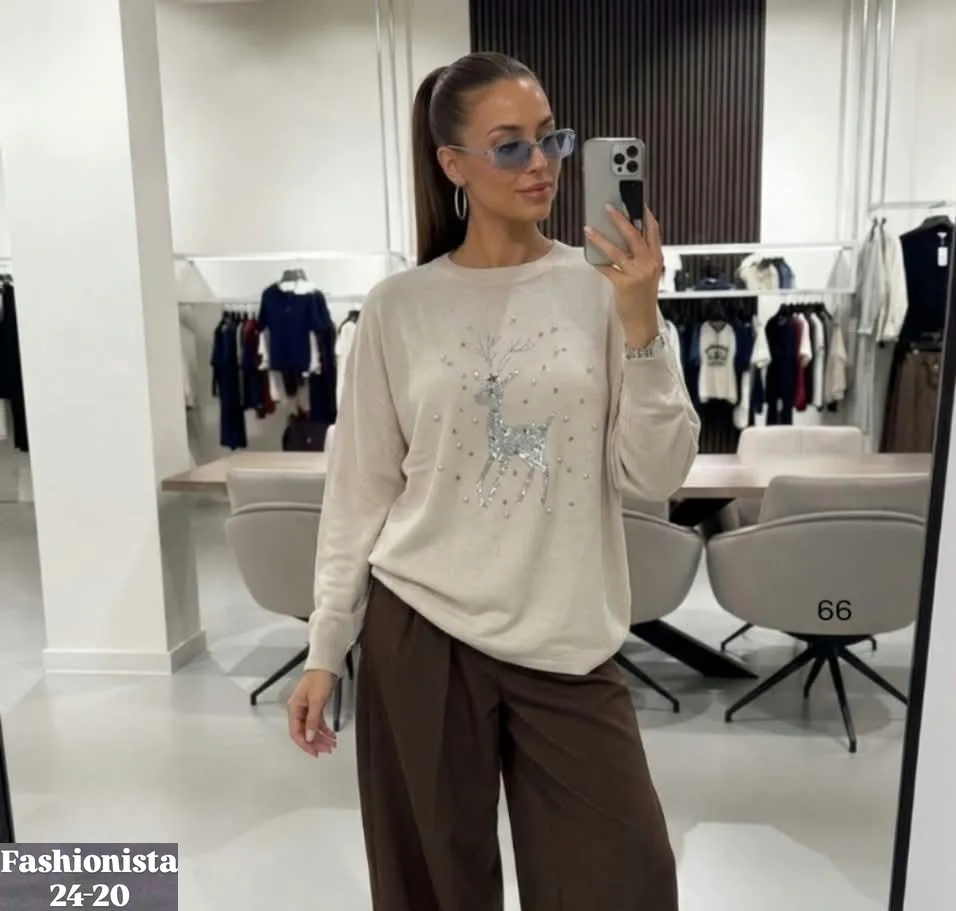 Свитер Oversize из турецкой вязки Турецкая Вязка — фото 2