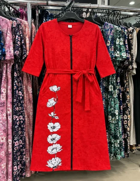 Яркий, женственный и удобный халат на каждый день — фото 4