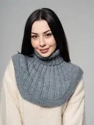 Женская зимняя манищка из качественного фабричного материала — фото 5