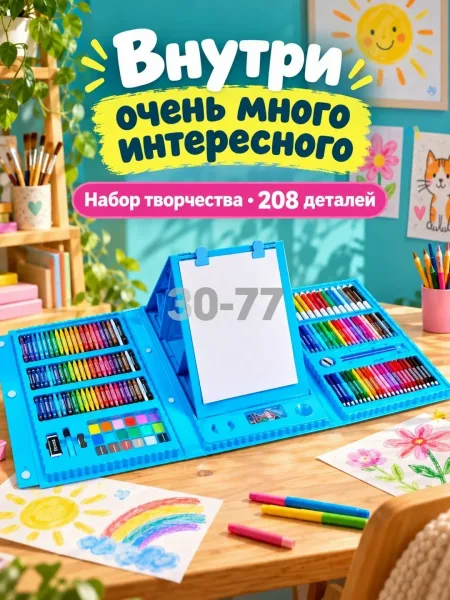 Это уникальный набор для рисования и творчества — фото 5