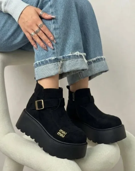 Ботинки Miu-Miu на ЗИМА — фото 5