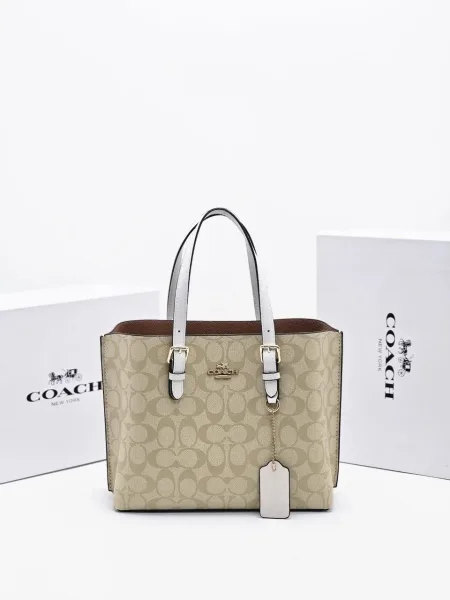 Сумка на плечо COACH из экокожи — фото 5