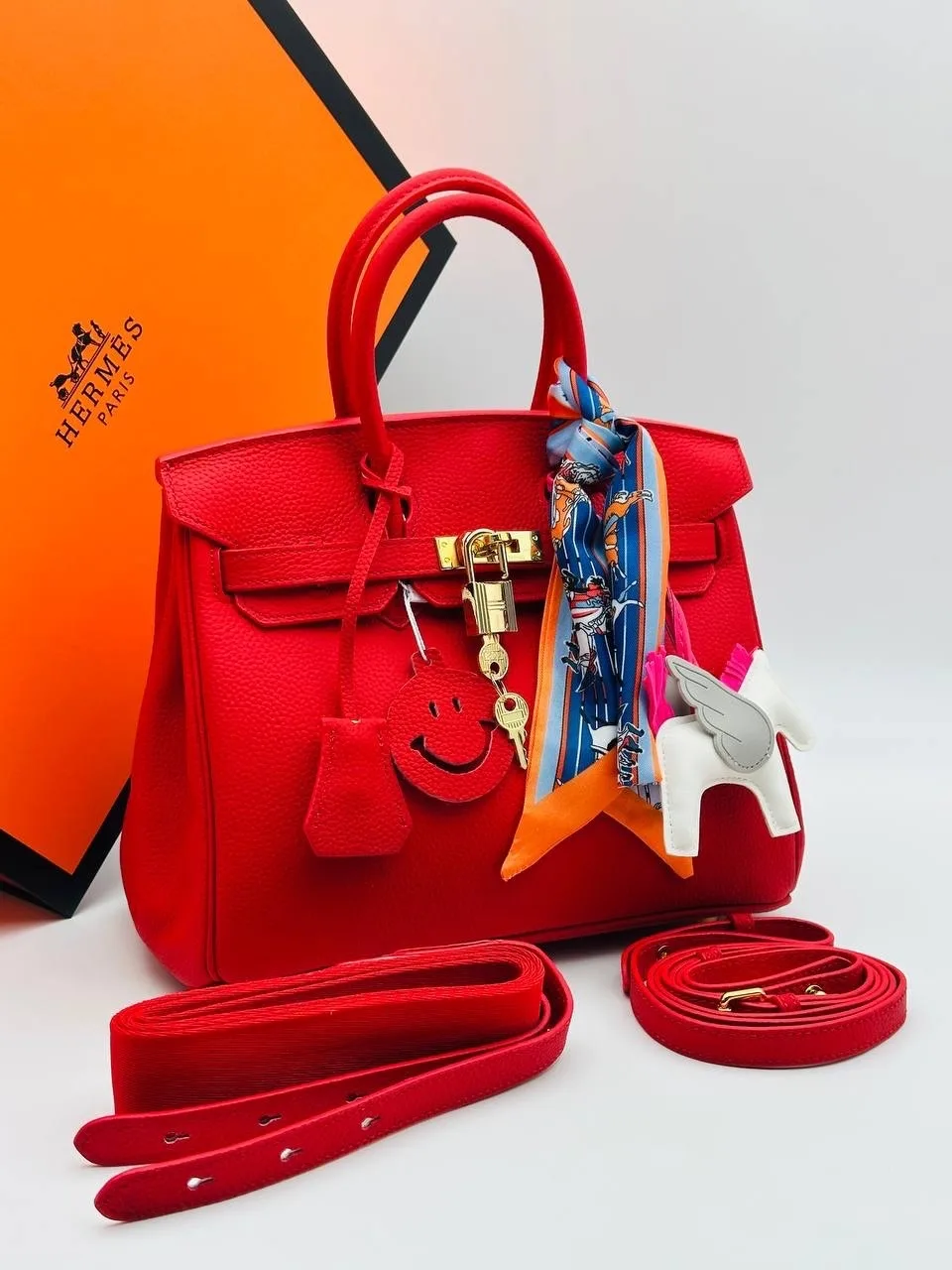 Сумка Hermes Birkin 25 из натуральной кожи — фото 2