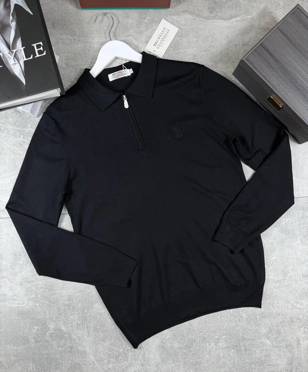 Свитер мужской Brunello Cucinelli из хлопка — фото 2
