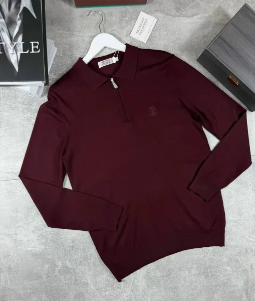 Свитер мужской Brunello Cucinelli из хлопка — фото 7