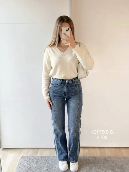 Женские джинсы идеальная посадка и комфорт каждый день — фото 2