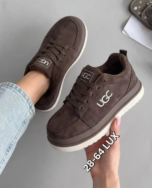 Зимние ботинки UGG ЛЮКС с натуральным мехом внутри — фото 6
