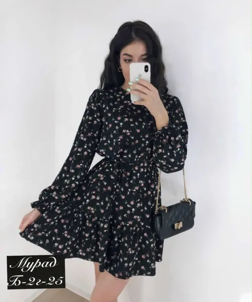 Платье из ткани Прада — фото 1