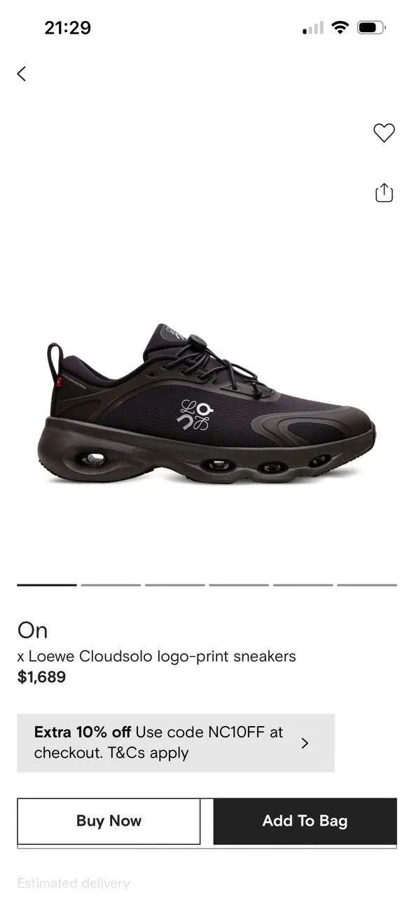 Кроссовки Loewe ON Cloudsole — фото 6