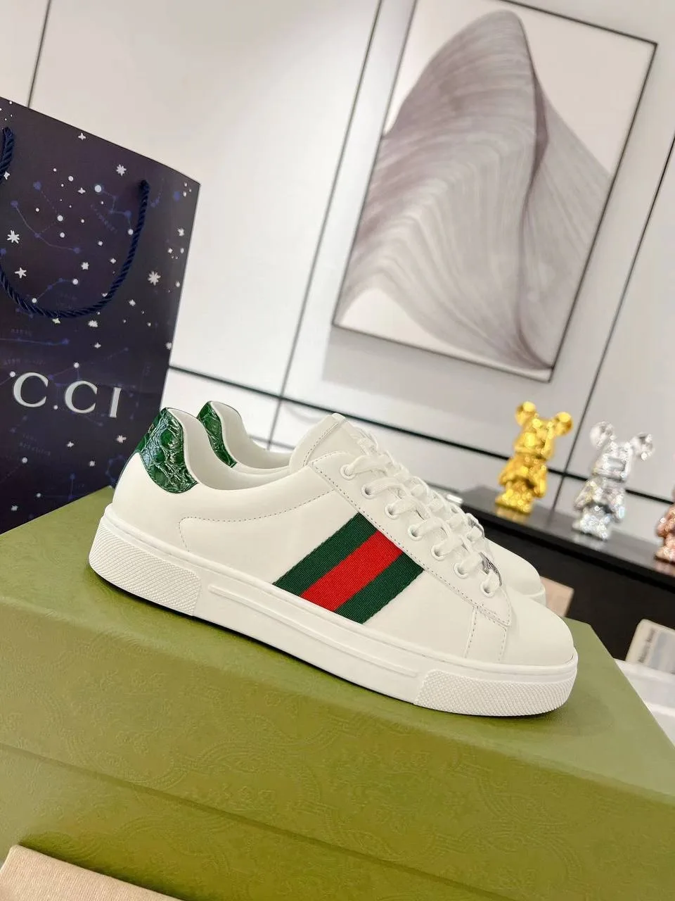 Мужские кроссовки Gucci Ace — фото 2