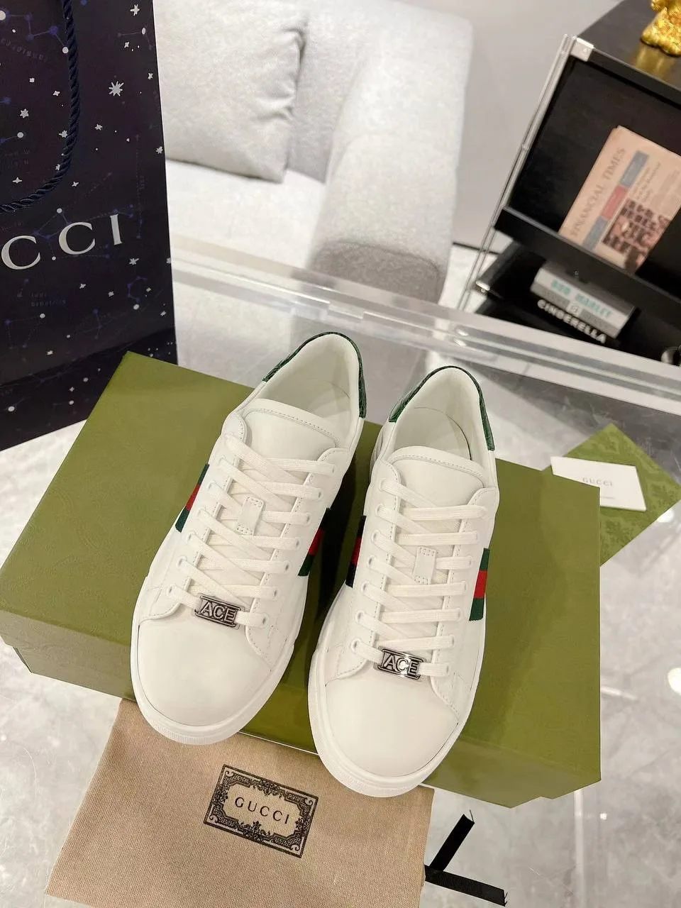 Мужские кроссовки Gucci Ace — фото 3