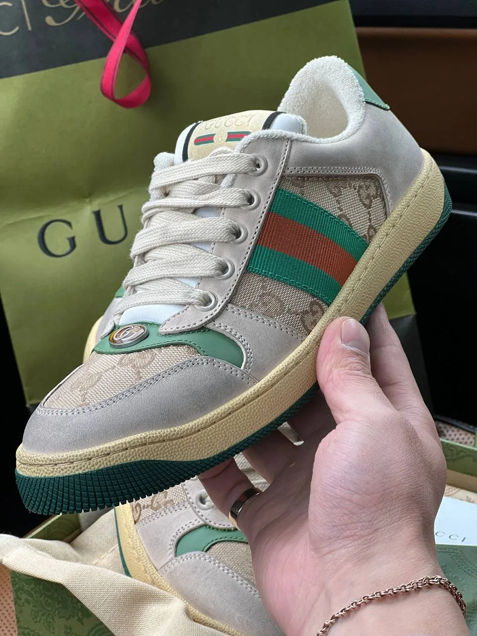 Кроссовки Gucci Screener — фото 1