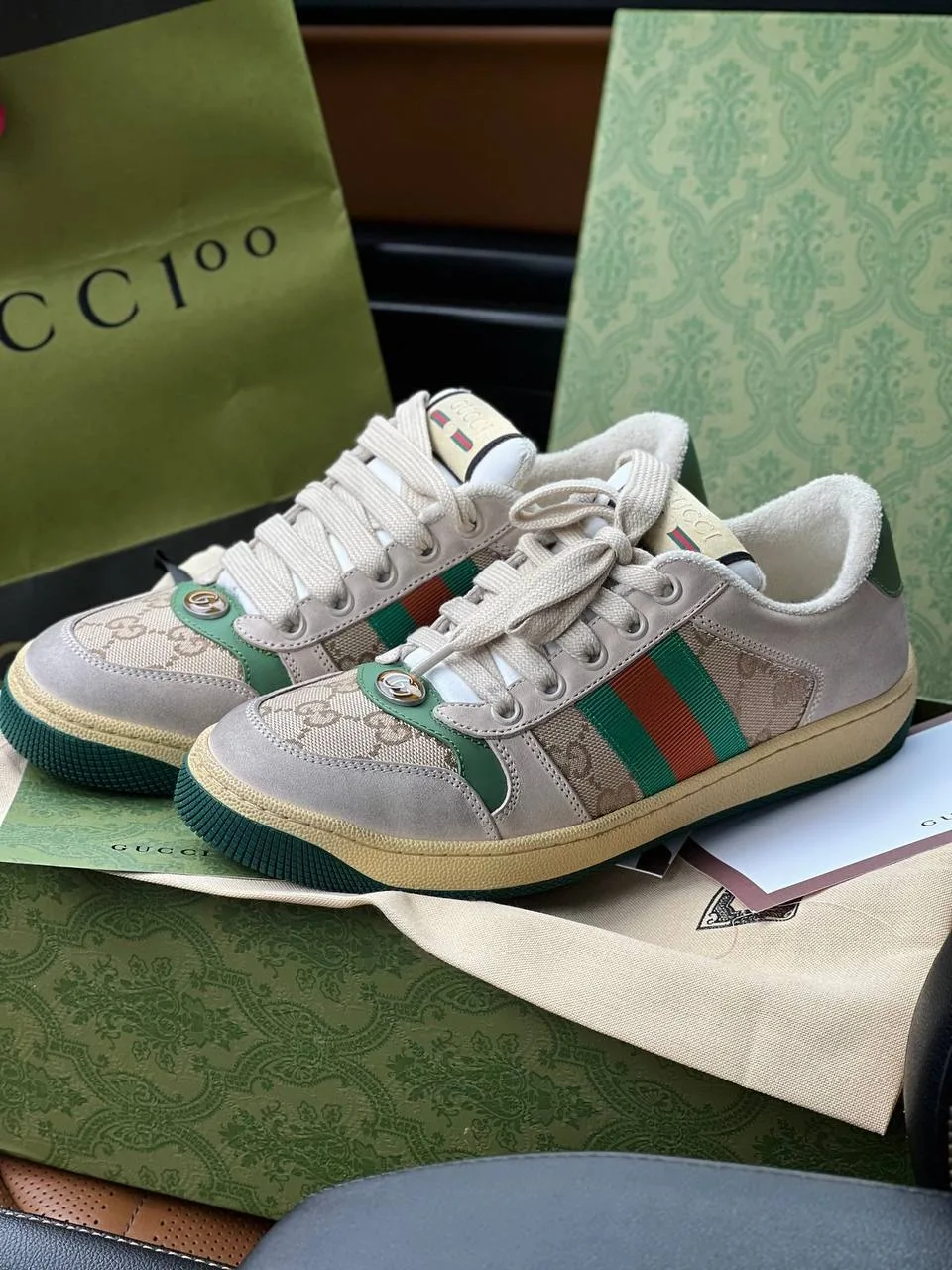 Кроссовки Gucci Screener — фото 3