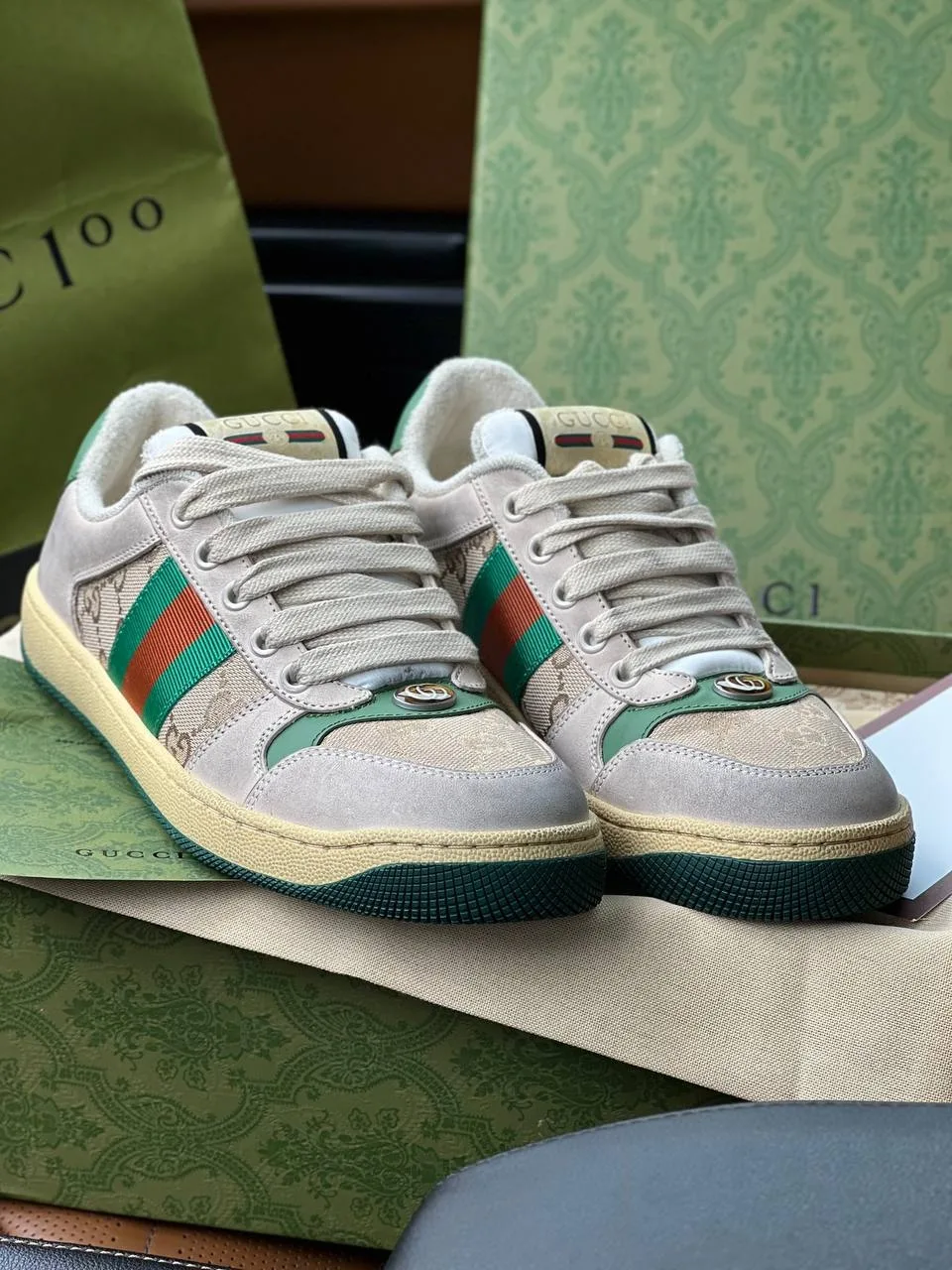 Кроссовки Gucci Screener — фото 4