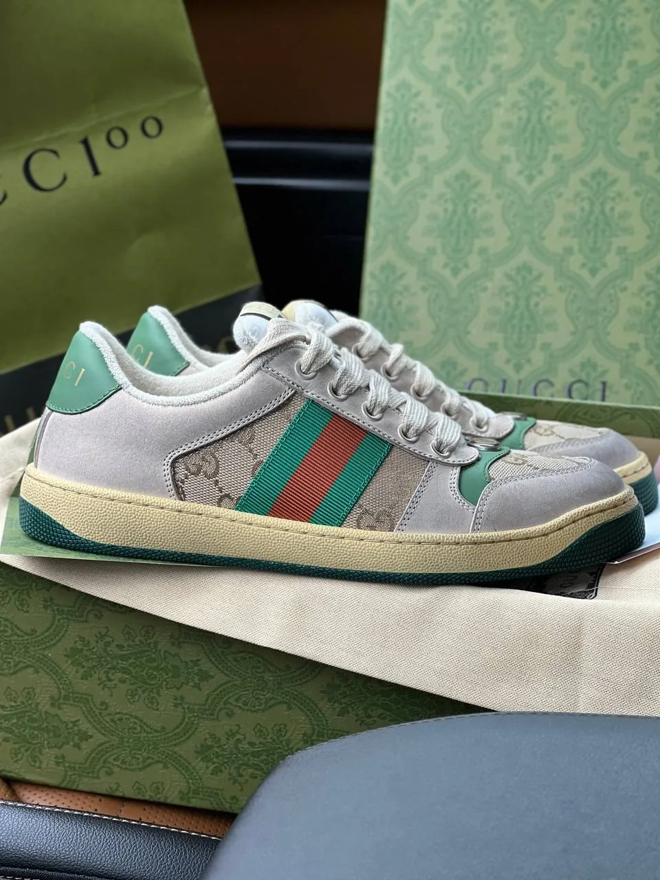 Кроссовки Gucci Screener — фото 5