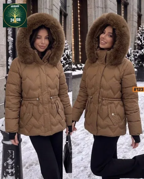Женская куртка с наполнителем из синтепона — фото 3