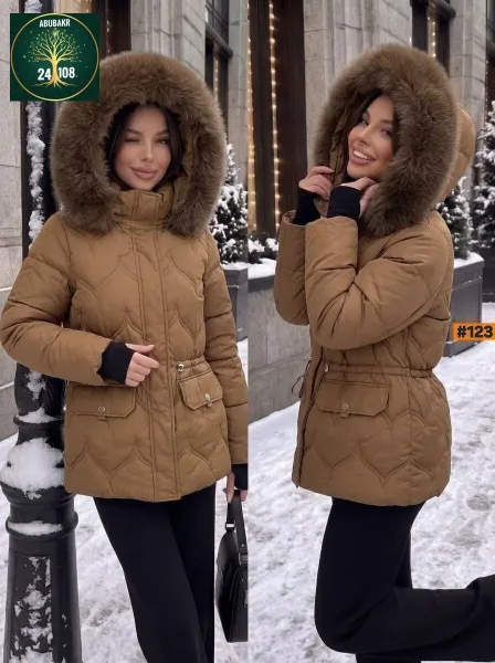 Женская куртка с наполнителем из синтепона — фото 6