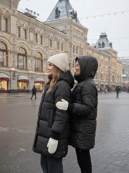 Зимняя куртка из корейского производства — фото 6