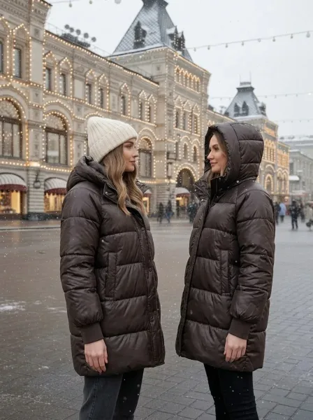 Зимняя куртка из корейского производства — фото 10