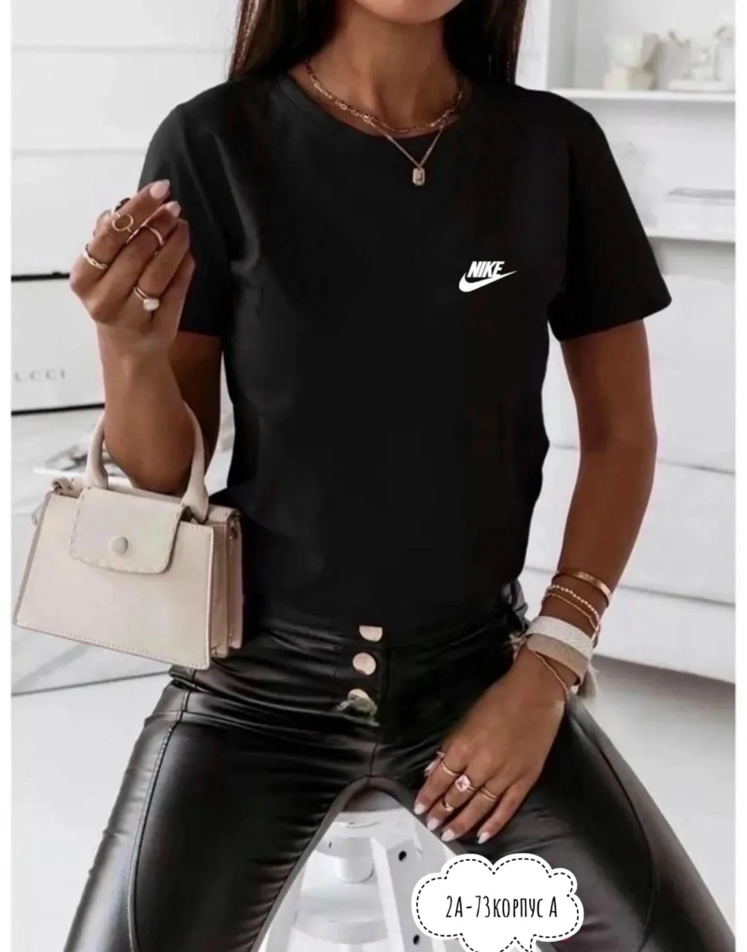 Женская футболка из 100 хлопка — фото 2