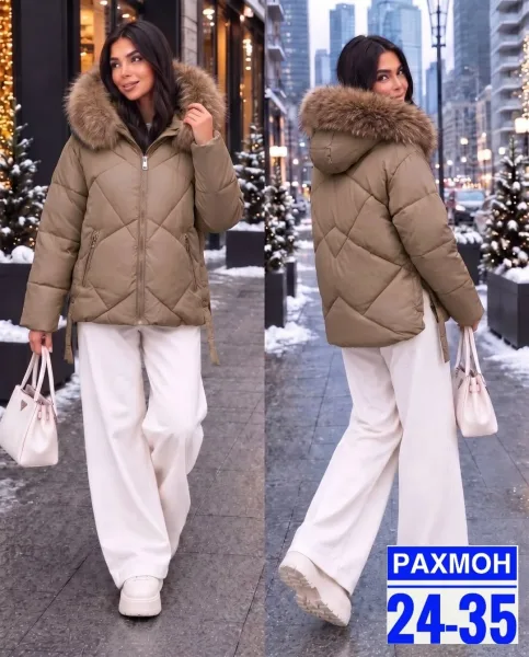 Теплая куртка зима — фото 4