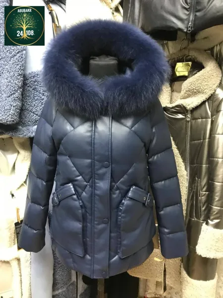 Куртка из ткани Эко кожа — фото 5