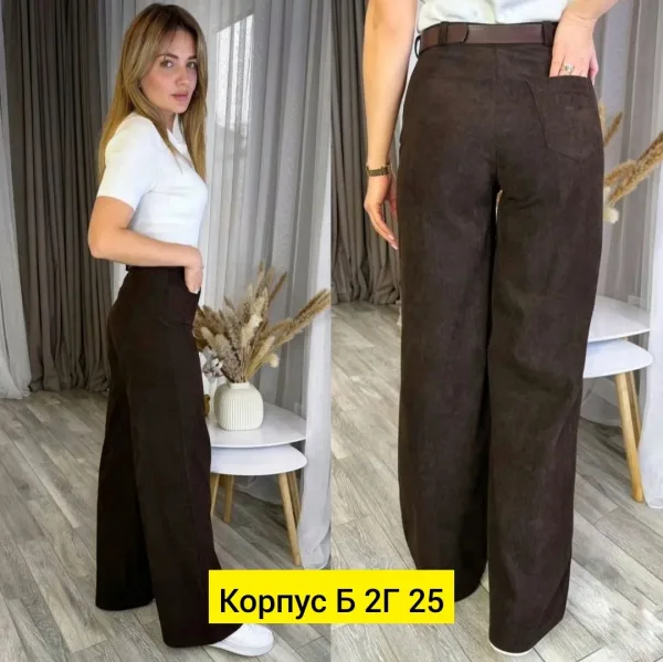 Брюки вельветовые — фото 5