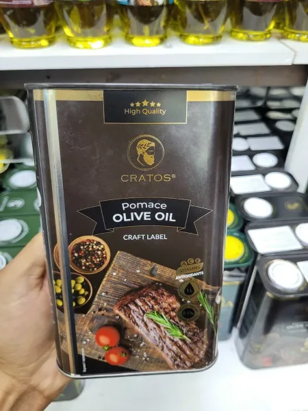 Натуральное оливковое масло объёмом 1 литр, подходит для кулинарии, косметики — фото 2