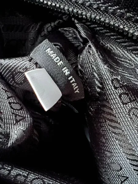 Prada Saffiano мужской рюкзак из фирменной кожи — фото 9