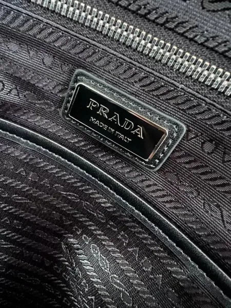 Prada Saffiano мужской рюкзак из фирменной кожи — фото 10